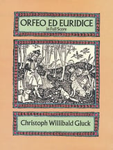 ORFEO ED EURIDICE Full Score P.O.P. cover